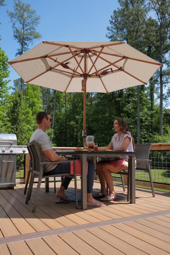 fan for patio umbrella NWOP 36 Inch Outdoor Ceiling with Light, Remote Gazebo Porch Fan Please do not fill with water if exposed to freezing temperatures Fan-Shaped Weighted Base for Off-Set