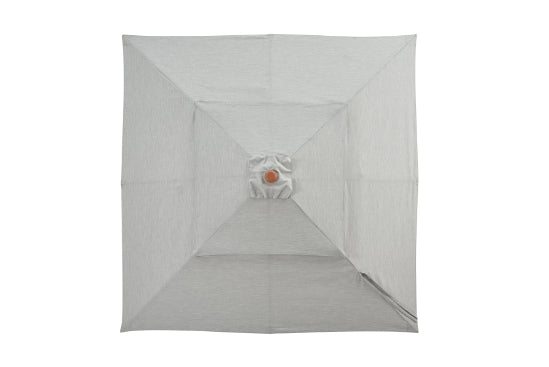 Alizé 7.5 x 7.5 ft. Barbados Wood Grain Umbrella with Built-In Fans